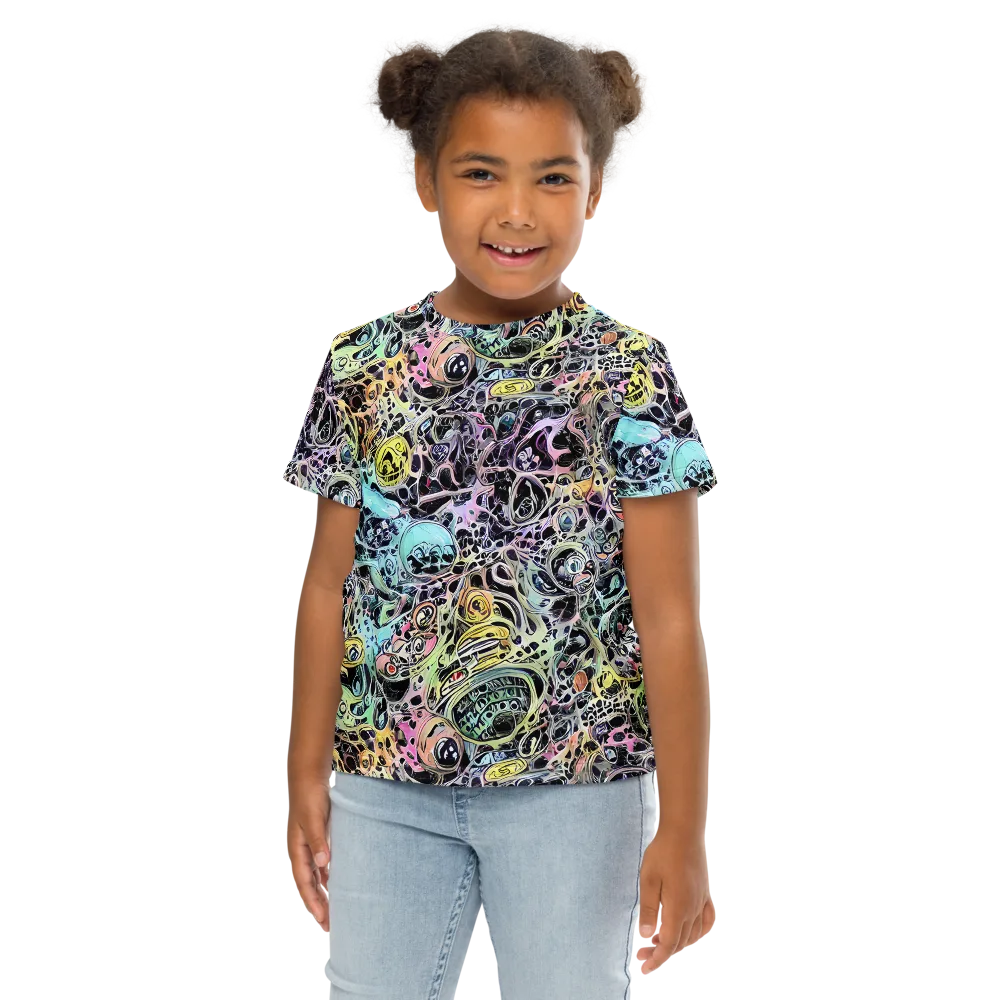Prism Anarchy on Kids Crew Neck T-Shirt — Front