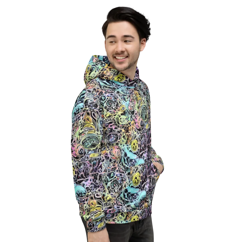Prism Anarchy on Hoodie — Right