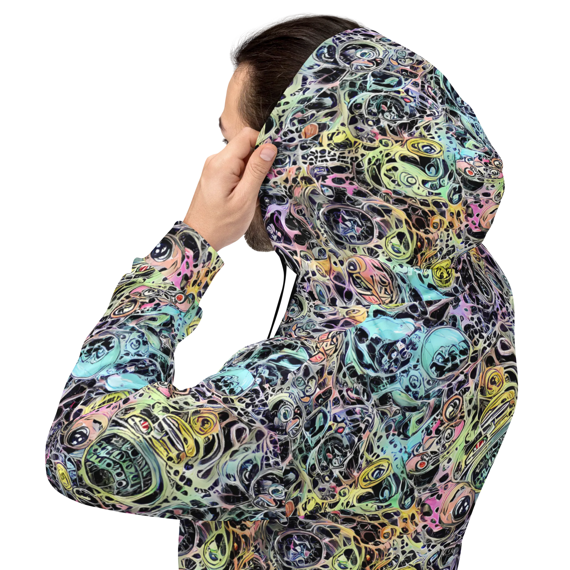 Prism Anarchy on Hoodie — Back