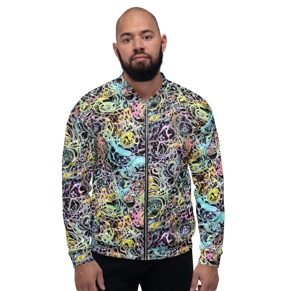 Prism Anarchy on Bomber Jacket — Front