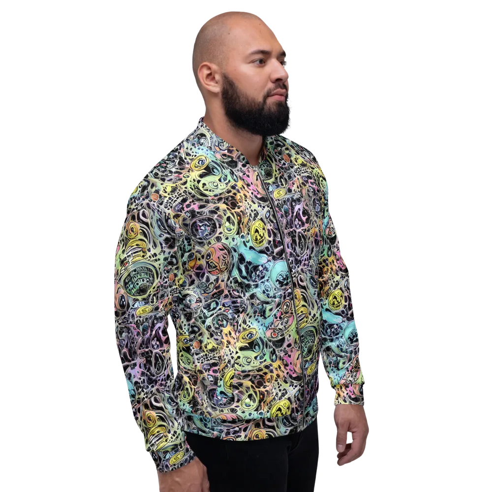 Prism Anarchy on Bomber Jacket — Right
