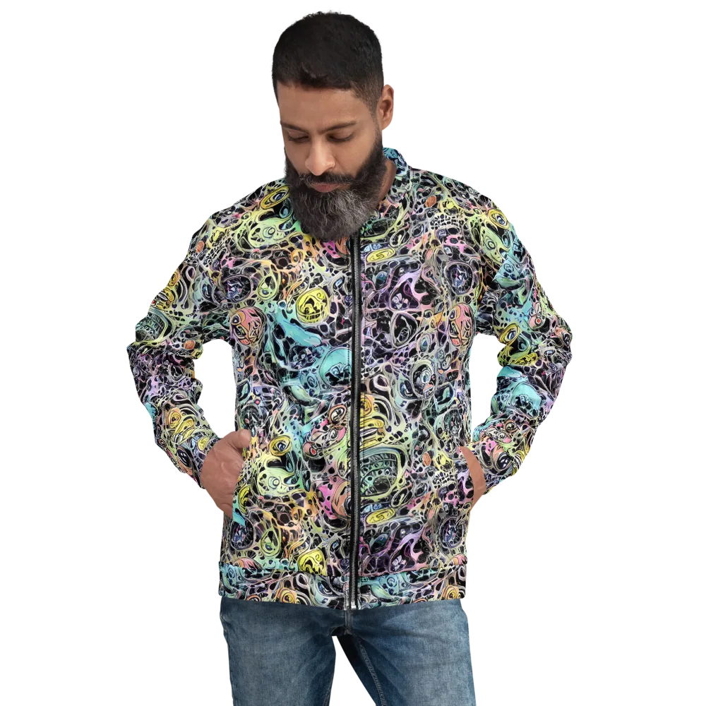 Prism Anarchy on Bomber Jacket — Front