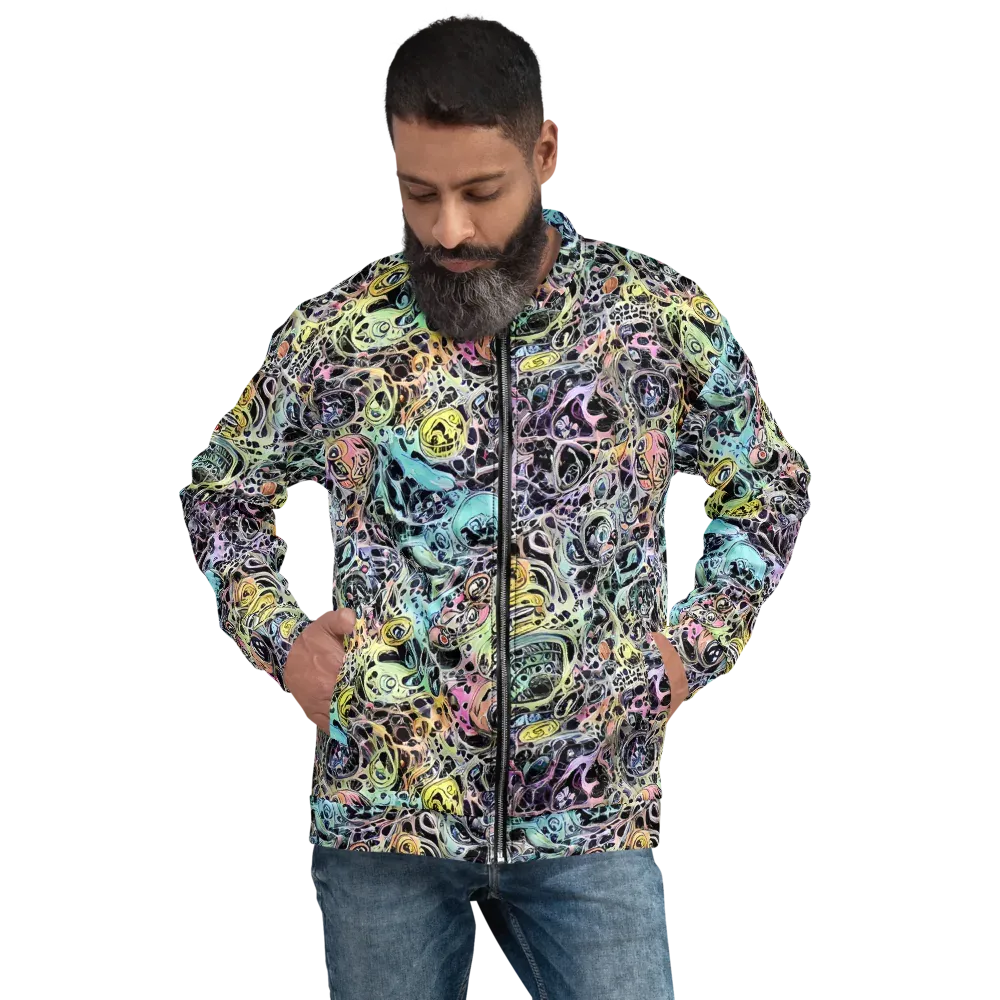 Prism Anarchy on Bomber Jacket — Front