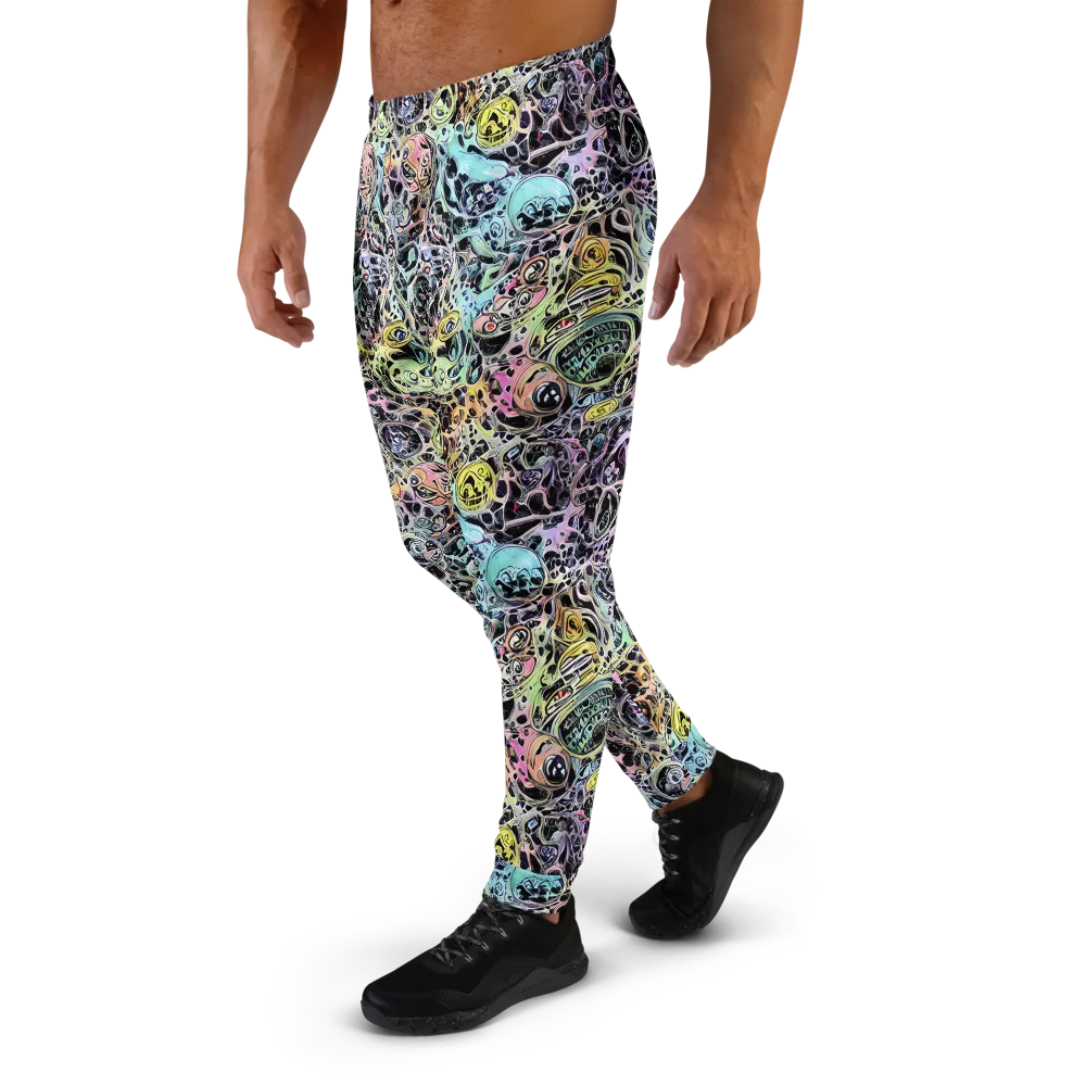 Prism Anarchy on Men's Joggers — Left
