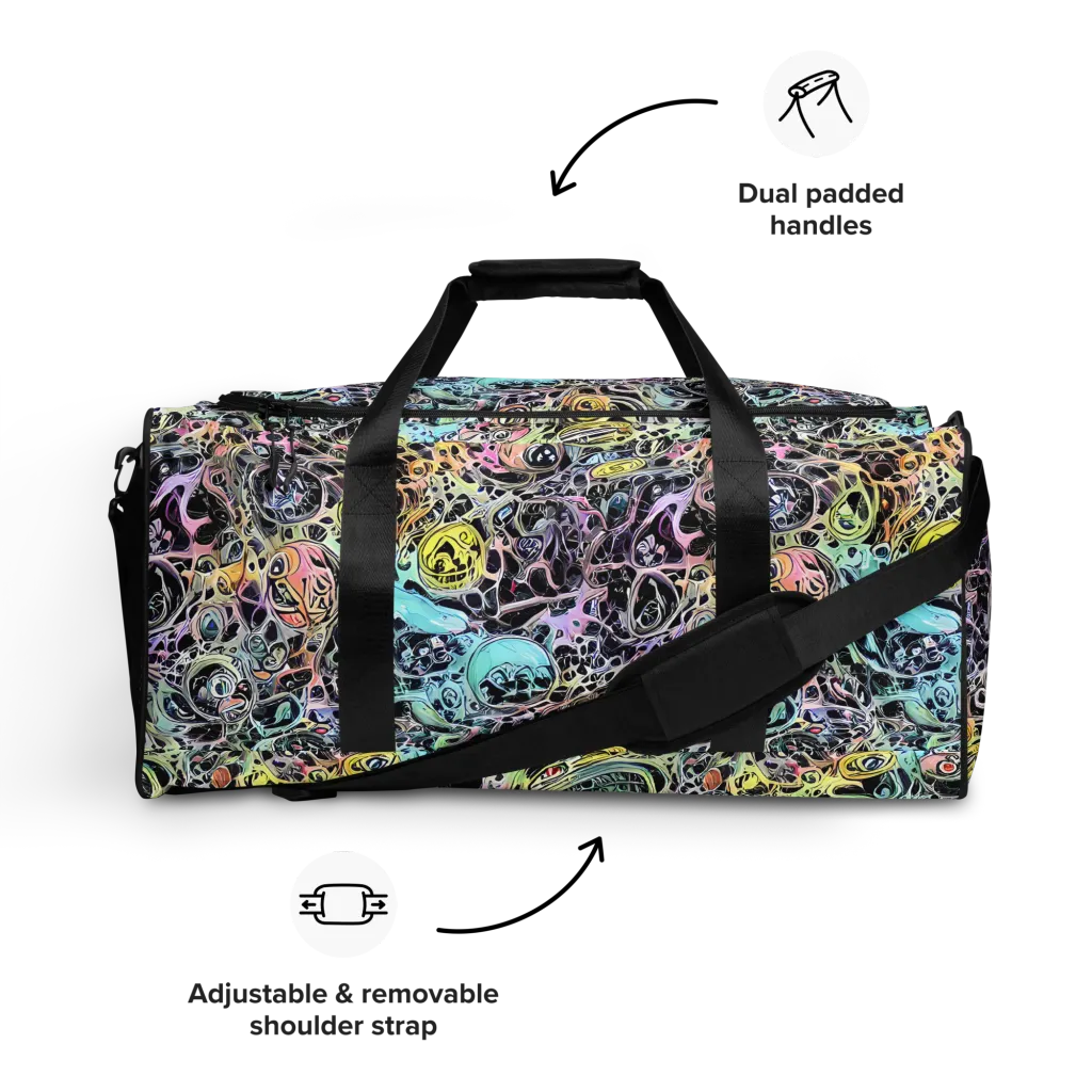 Prism Anarchy on Duffle Bag — Front