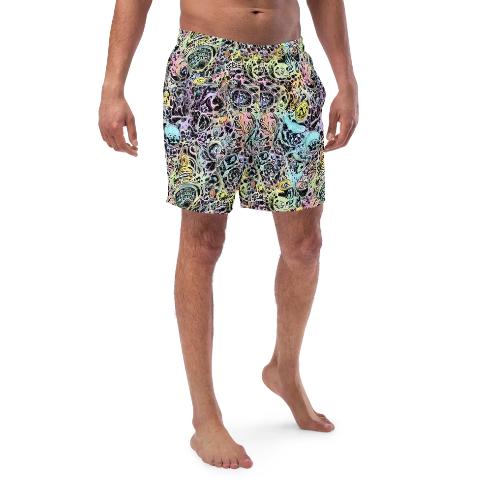 Prism Anarchy on Swim Trunks — Front