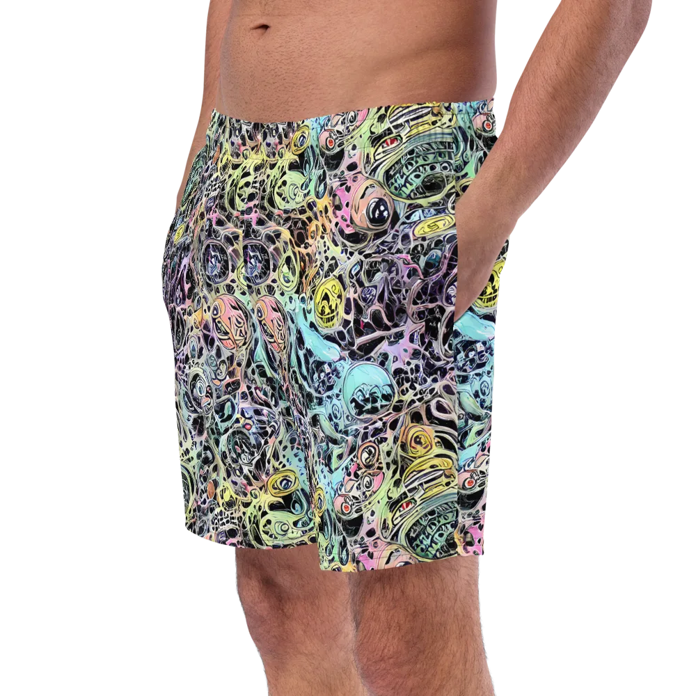 Prism Anarchy on Swim Trunks — Left Front