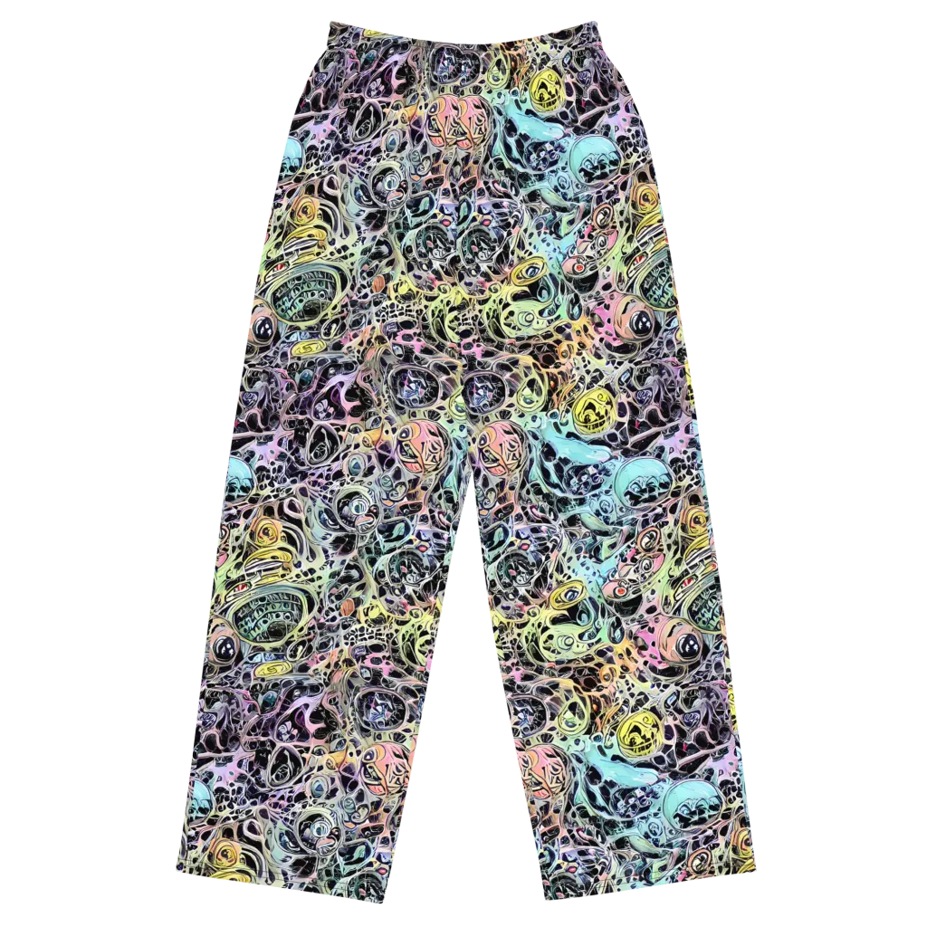 Prism Anarchy on Wide-Leg Pants — Front