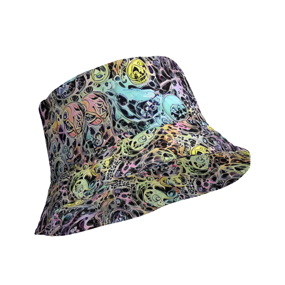 Prism Anarchy on Reversible Bucket Hat — Product details Outside