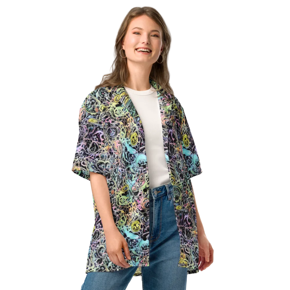 Prism Anarchy on Button Shirt — Front