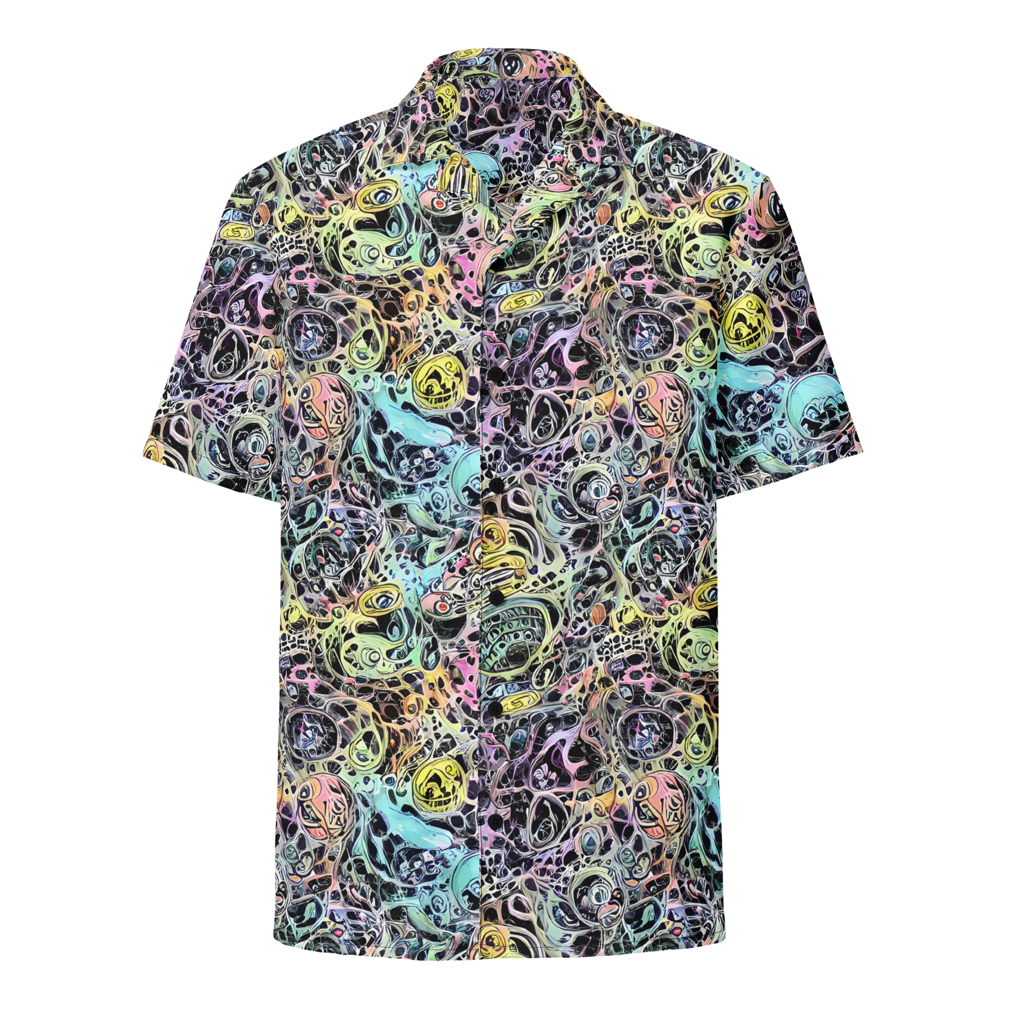 Prism Anarchy on Button Shirt — Front