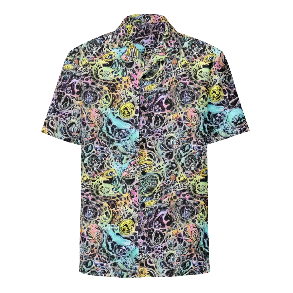 Prism Anarchy on Button Shirt — Front