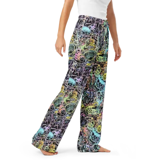 Prism Anarchy on a Women's Pajama Pants