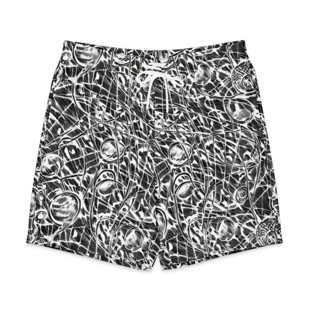 Wildline Garden on Men's Board Shorts — Front