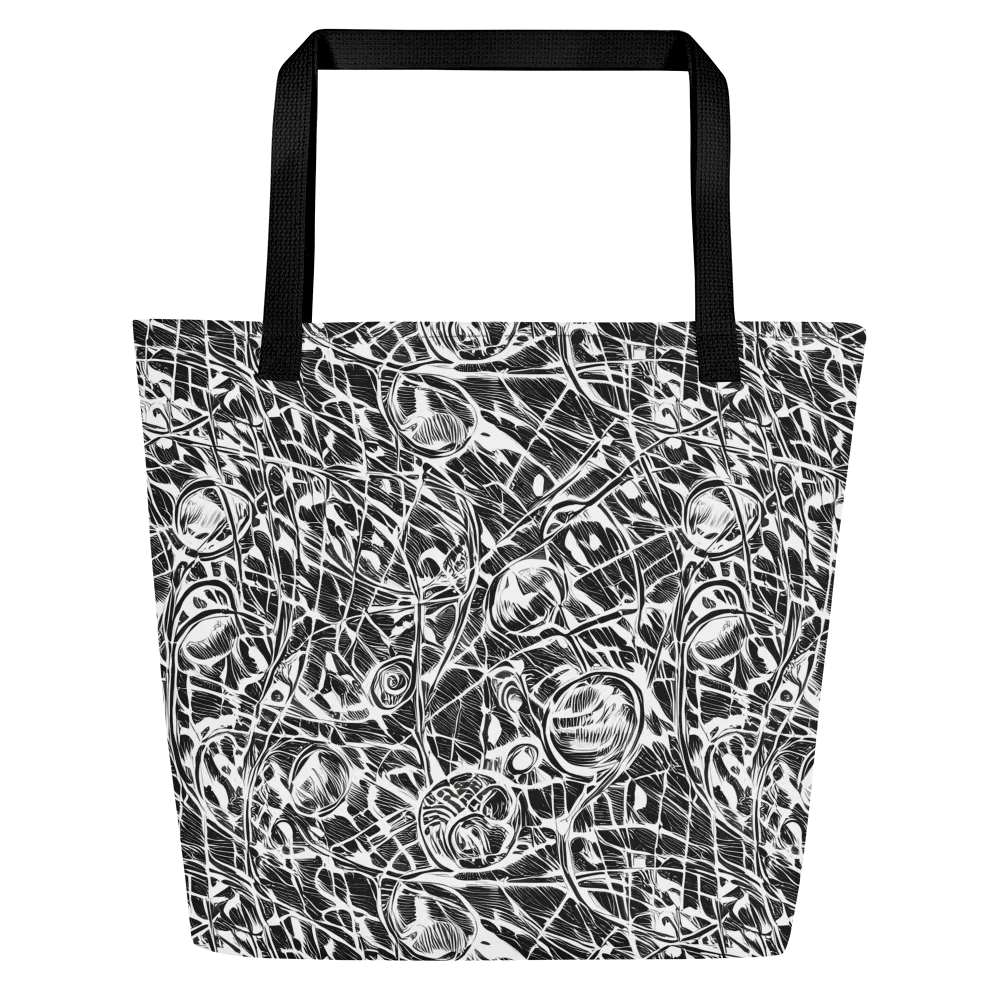 Wildline Garden on Large Tote Bag W/ Pocket — Front