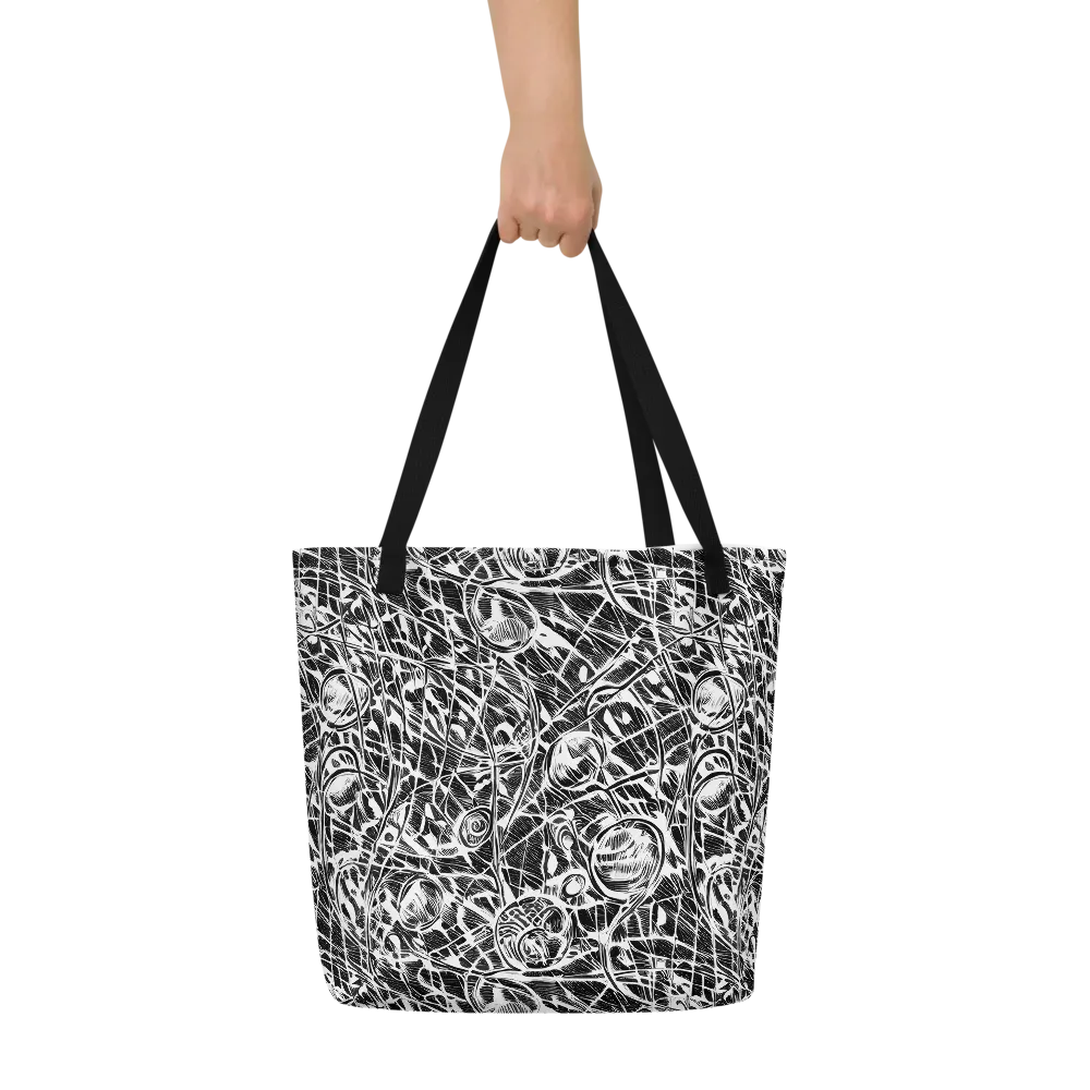 Wildline Garden on Large Tote Bag W/ Pocket — Front
