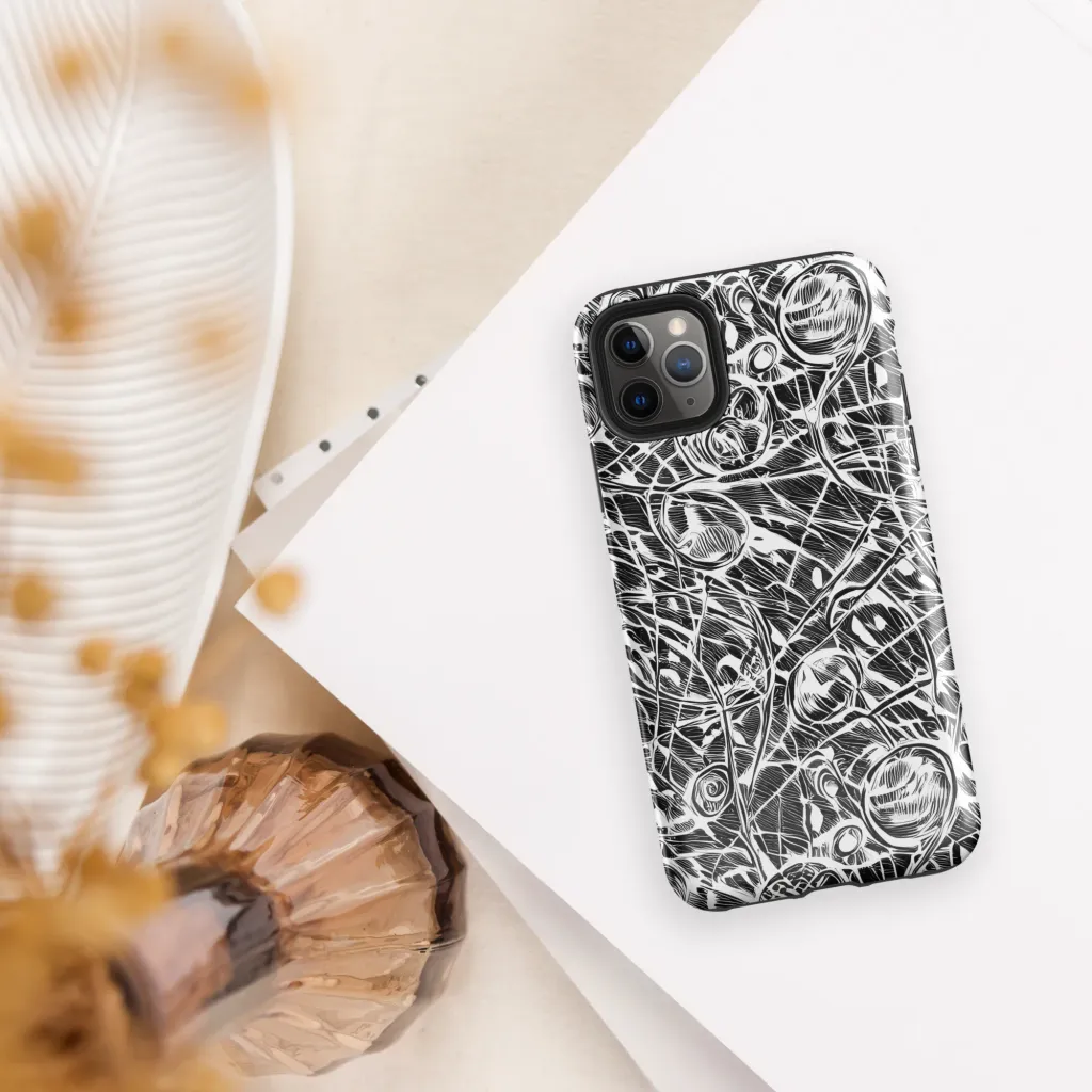 Wildline Garden on Tough Case for iPhone® — Front
