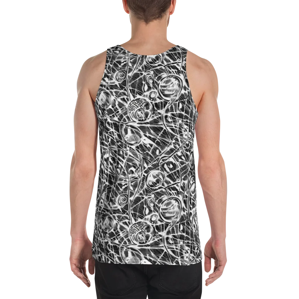 Wildline Garden on Men's Tank Top — Back