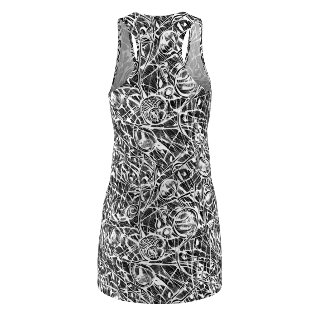 Wildline Garden on Racerback Dress — Back