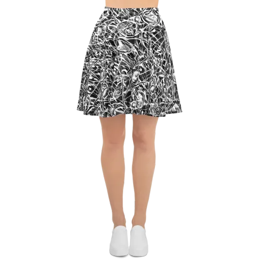 Wildline Garden on a Skater Skirt