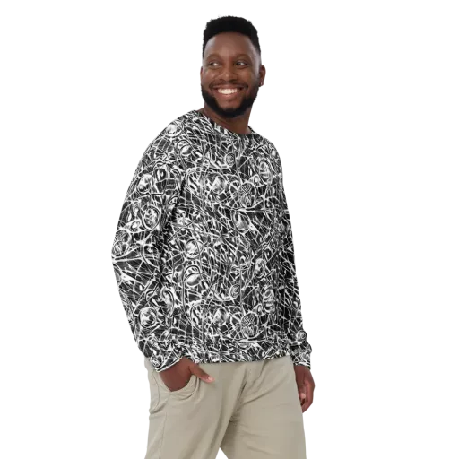 Wildline Garden on a Sweatshirt