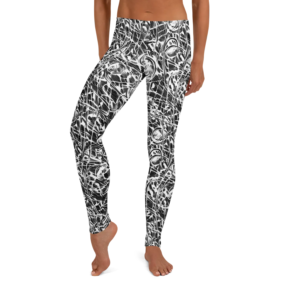 Wildline Garden on Leggings — Front