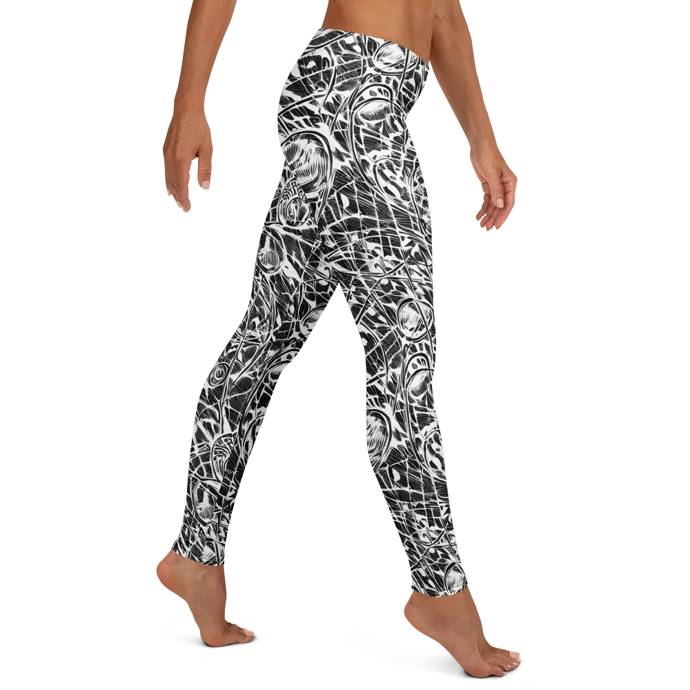 Wildline Garden on Leggings — Right