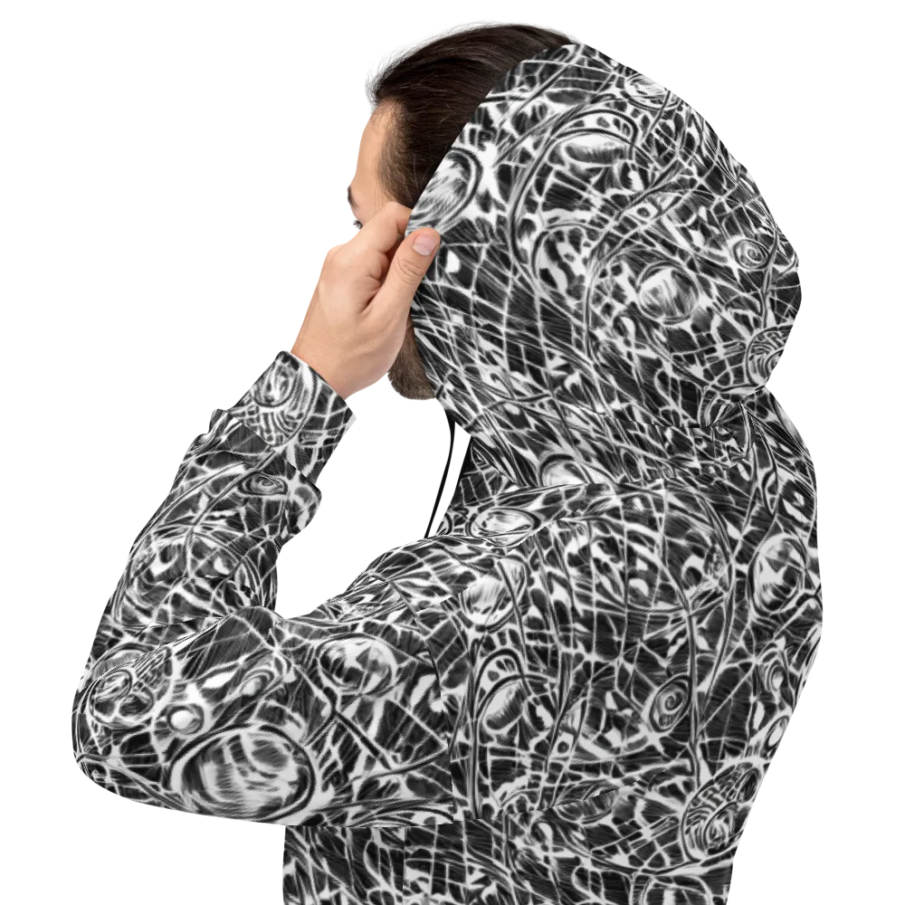 Wildline Garden on Hoodie — Back