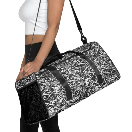 Wildline Garden on a Duffle Bag