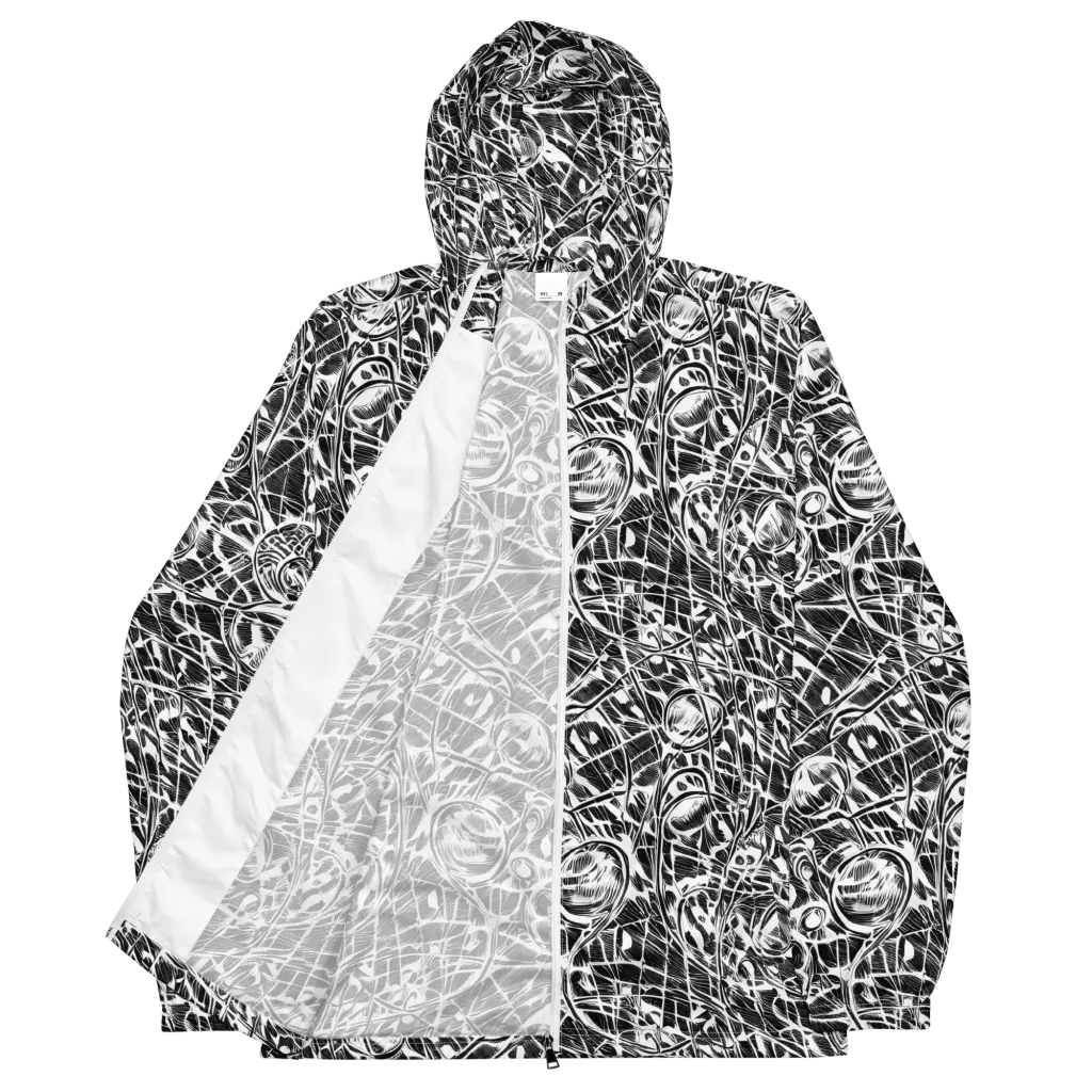 Wildline Garden on Men's Windbreaker — Front