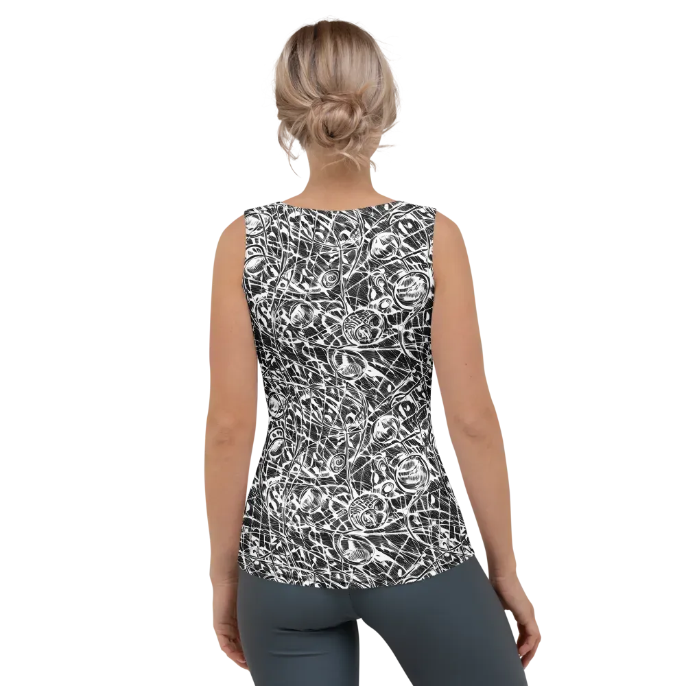Wildline Garden on Women's Tank Top — Back