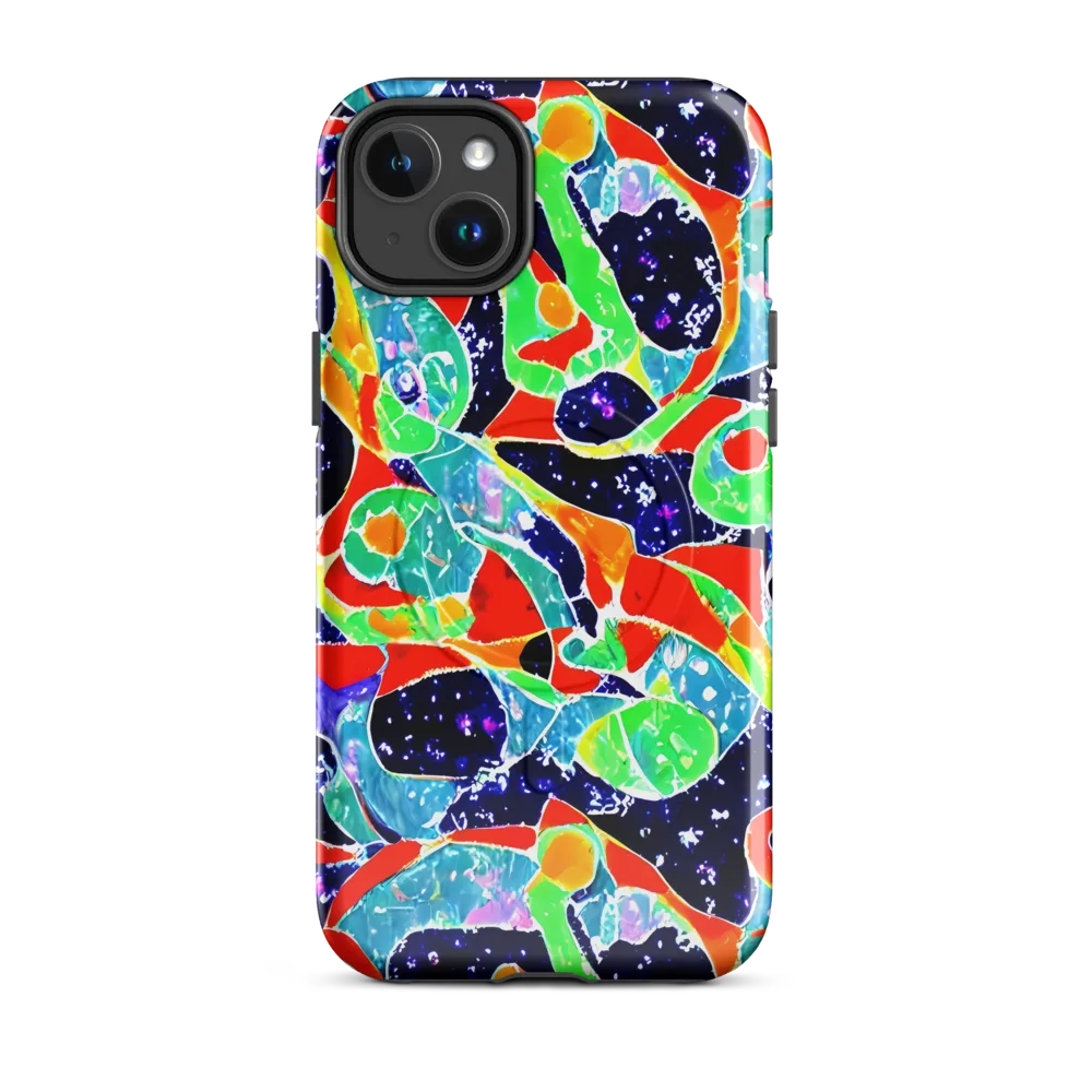 Midnight Splash on MagSafe Tough Case for iPhone® — Front