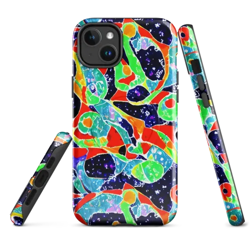 Midnight Splash on a MagSafe Tough Case for iPhone®