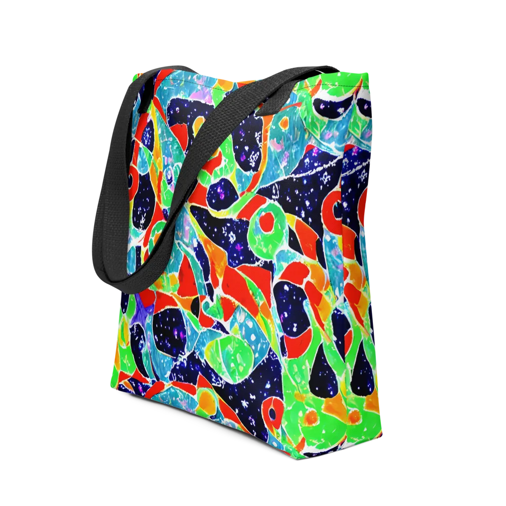 Midnight Splash on Tote Bag — Front