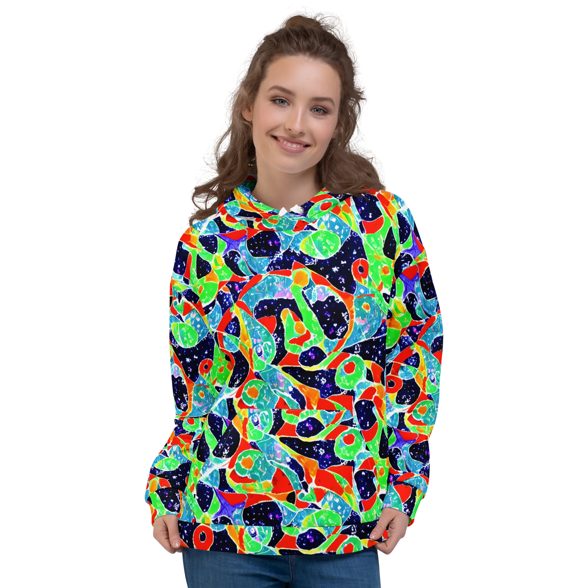 Midnight Splash on Hoodie — Front