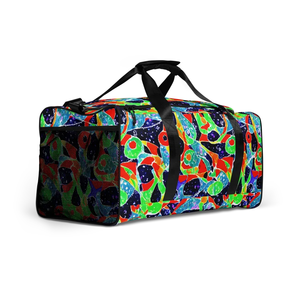 Midnight Splash on Duffle Bag — Right Front