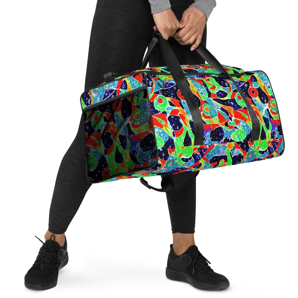 Midnight Splash on Duffle Bag — Right Front