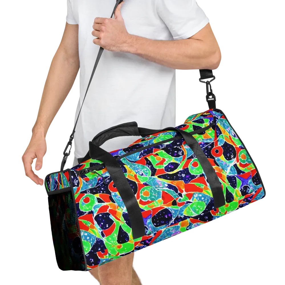 Midnight Splash on Duffle Bag — Right Front