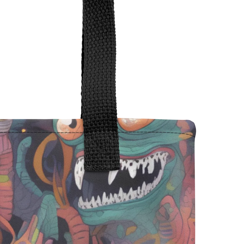 Neon Menagerie on Tote Bag — Product details
