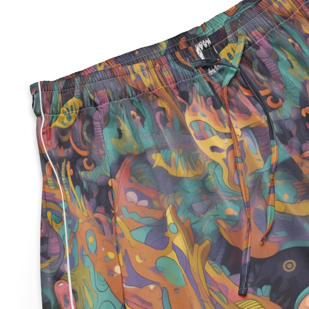 Neon Menagerie on Women's Pajama Shorts — Product details