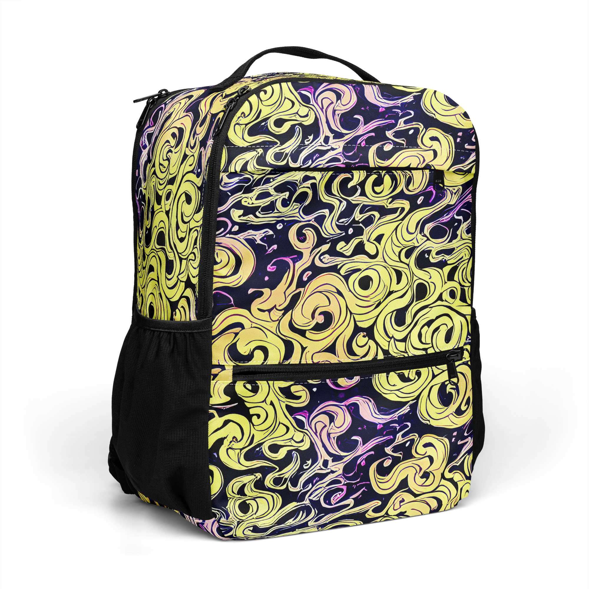 Lucid Swirl on Utility Backpack — Right Front