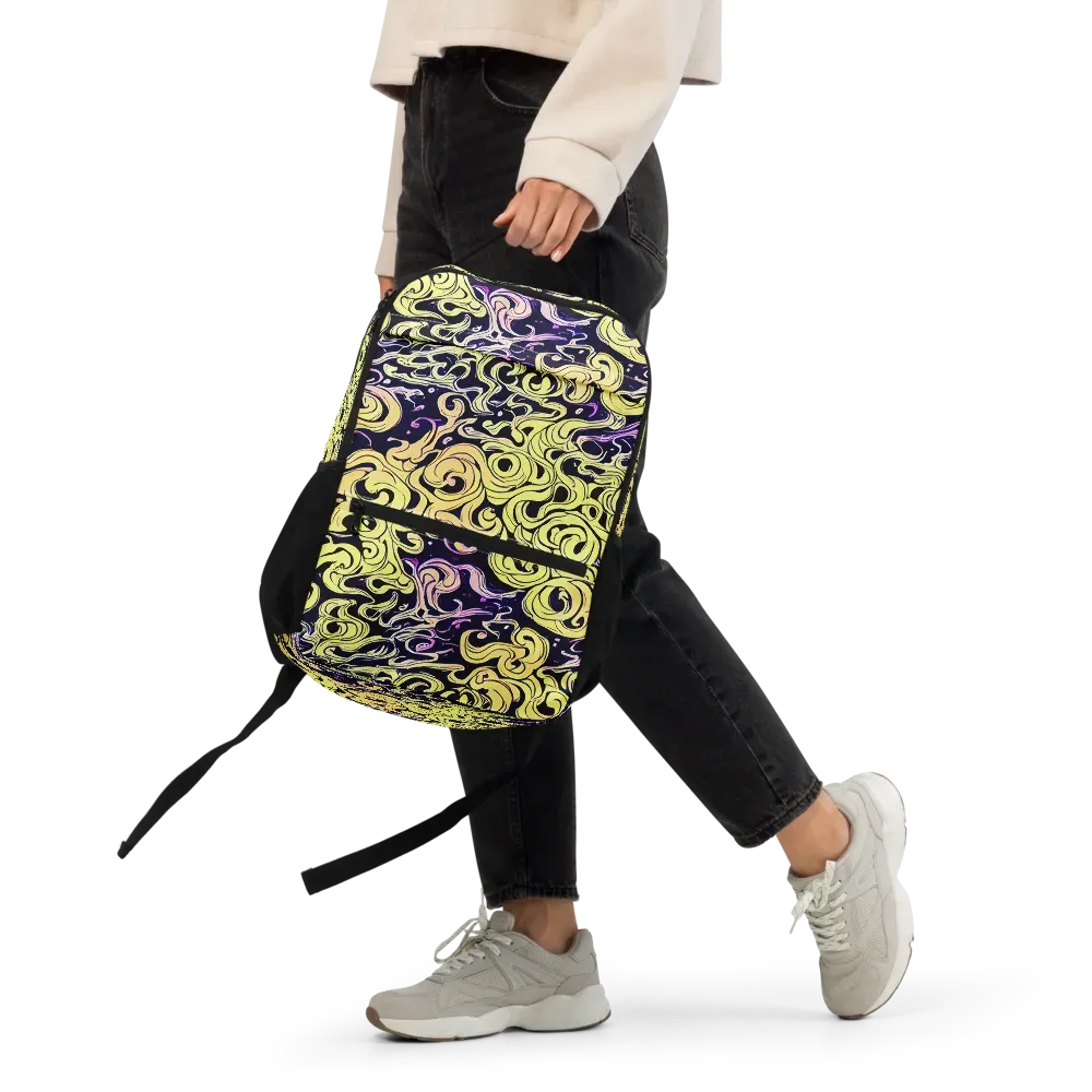 Lucid Swirl on Utility Backpack — Front
