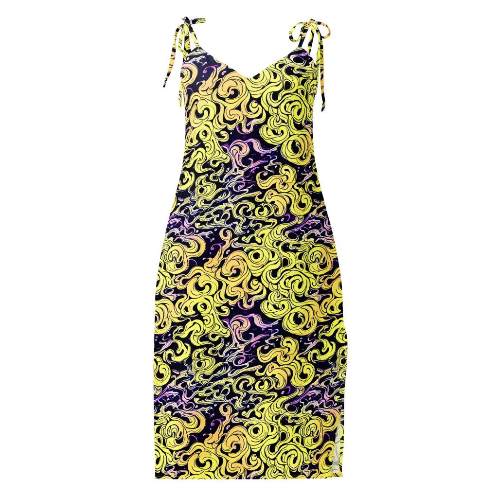Lucid Swirl on Slip Dress — Front