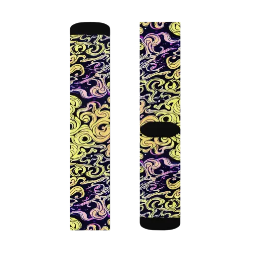 Lucid Swirl on a Socks
