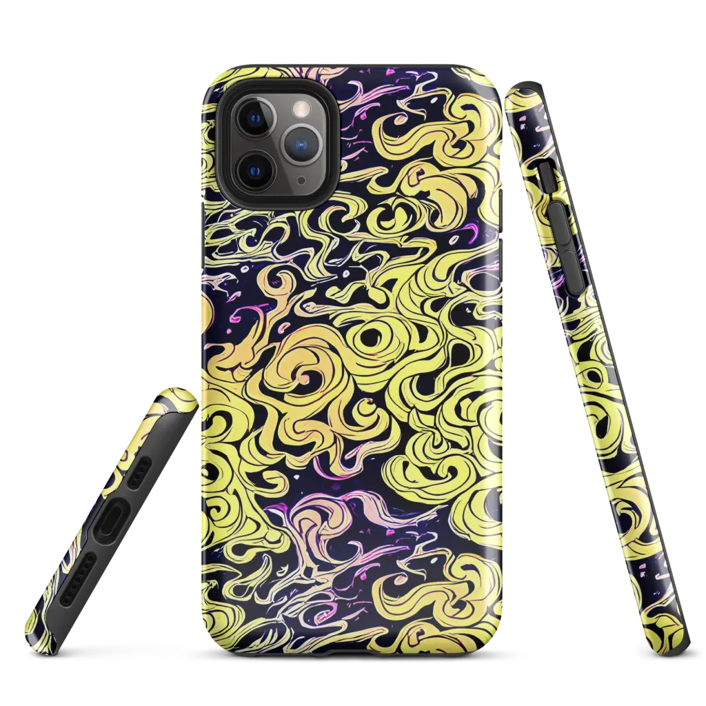 Lucid Swirl on Tough Case for iPhone® — Front