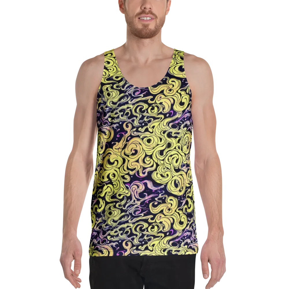 Lucid Swirl on Men's Tank Top — Front