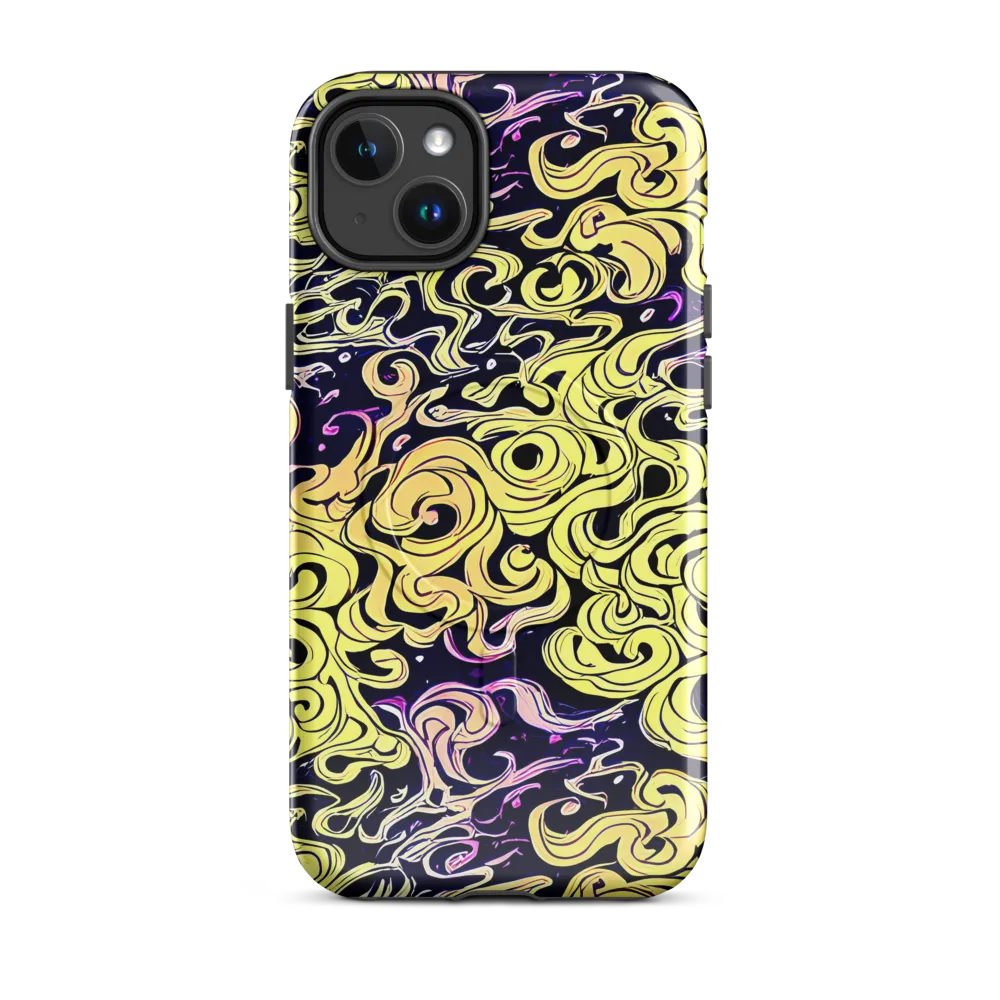 Lucid Swirl on MagSafe Tough Case for iPhone® — Front