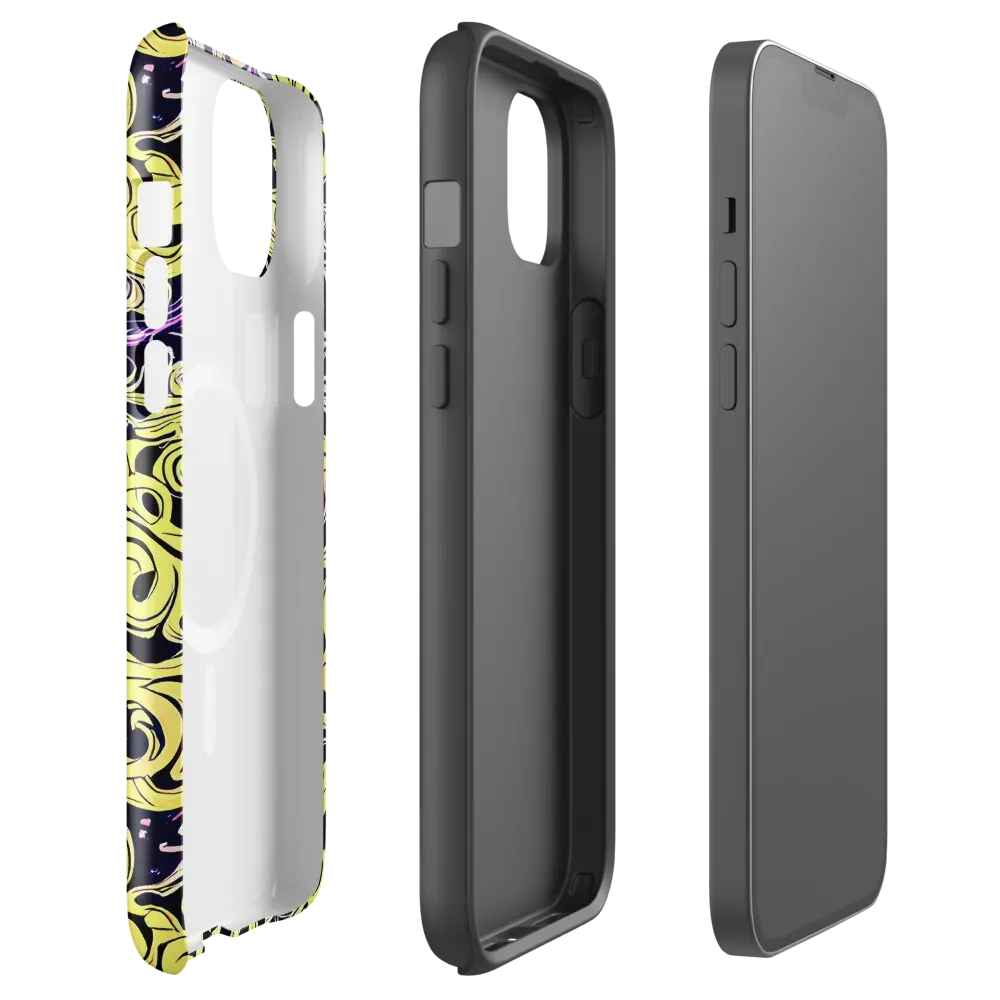 Lucid Swirl on MagSafe Tough Case for iPhone® — Front