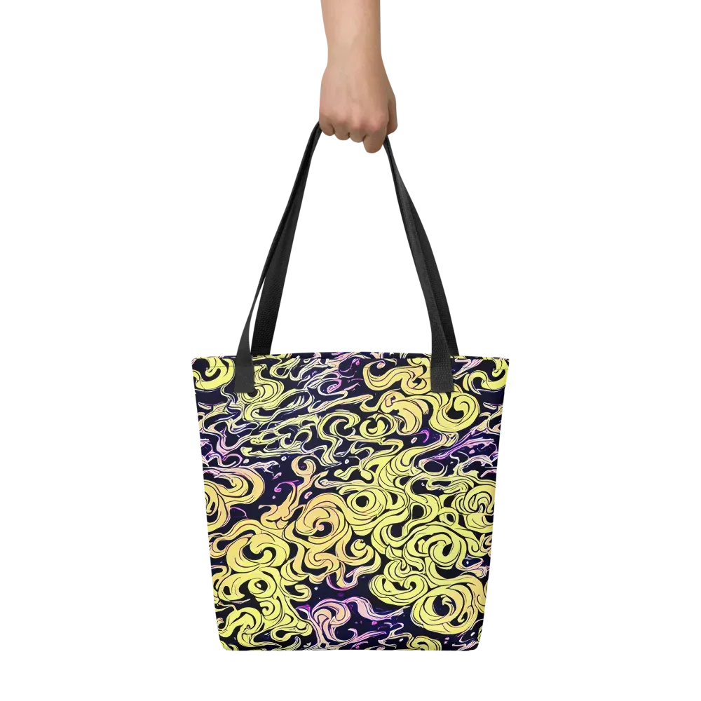 Lucid Swirl on Tote Bag — Front