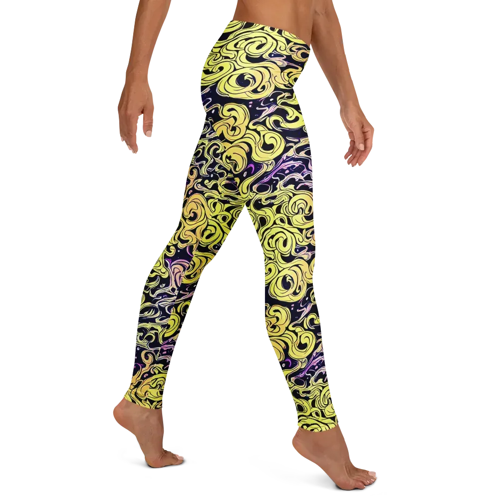 Lucid Swirl on Leggings — Right
